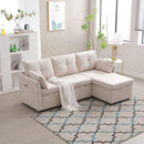 Modular Sectional Sofa L Shaped Modular Couch with Reversible Chaise Modular Sofa Sectional Couch with Storage Seats
