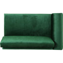 Comfy 4-seat Sofa with Metal Legs, Modern for Living Room and Study