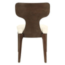 Koen - Side Chair (Set of 2) - Beige / Brown Oak