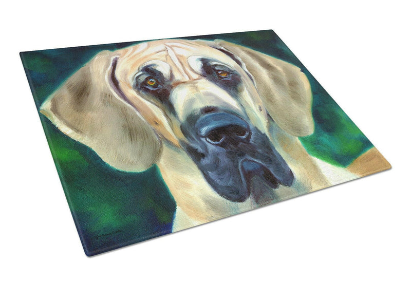 Great Dane Lookin at you Glass Cutting Board Large 7444LCB