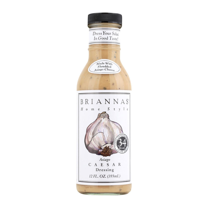 Brianna's Salad Dressing: Asiago Caesar , 12-Ounce Bottles (Pack of 6)