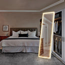 LED 20x63 Full Length Mirror With 3 Color Lights For Bedroom