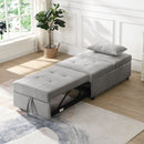 Folding Ottoman Sofa Bed - Gray