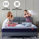 Cool 10 Inch Plush Gel Memory Foam Pocket Spring Hybrid Mattress In A Box With Certipur-US Certified Memory Foam