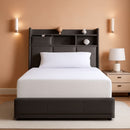 Twin Gel Memory Foam Mattress Fiberglass-Free, Breathable, 6"