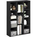 Luder 11-Cube Bookcase Blackwood Modern Living Room