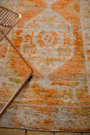 2.5x8.5 Vintage Distressed Oushak Rug Runner