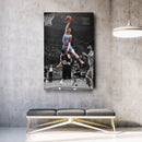 Ja Morant Canvas Art – Dunk on Kevin Love Wall Decor