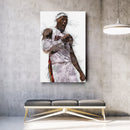 LeBron James Canvas Art – Miami Heat Wall Decor