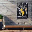 T.J. Watt Canvas Art – Steelers Celebration Wall Decor