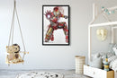 Iron Man Poster Marvel Comics Hand Made Posters Canvas Print Wall Art Home Decor
