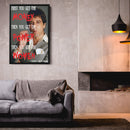 Scarface Quote Canvas Art – Tony Montana Wall Decor