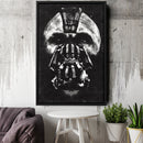 Bane The Dark Knight Rises Canvas Print – Batman Villain Wall Art for Home Decor