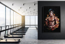 Bruce Lee Poster Actor Mixed Martial Arts Painting Hand Made Posters Canvas Print Wall Art Man Cave Gift Home Decor