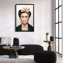 Frida Kahlo Gum Canvas – Iconic Artist Wall Art Gift for Feminist & Art Lovers