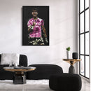 Carlos Alcaraz Canvas Print – Iconic Tennis Wall Art for Man Cave or Home