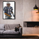 Tom Brady Canvas Art – New England Patriots Wall Decor