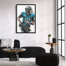 Trevor Lawrence Canvas Art – Jacksonville Jaguars Wall Decor