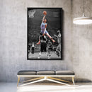 Ja Morant Canvas Art – Dunk on Kevin Love Wall Decor
