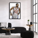 Patrick Ewing Canvas Art – New York Knicks Wall Decor