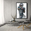 Saquon Barkley Canvas Art - Philadelphia Eagles Wall Decor