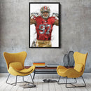 Nick Bosa Canvas Art – San Francisco 49ers Wall Decor