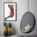 Derrick Rose Canvas Art – Chicago Bulls Wall Decor