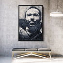 Marvin Gaye Canvas Art – Geometric Music Wall Decor