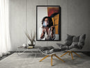 Bob Marley Poster Singer Smoking Hand Made Poster Canvas Print Wall Art Home Decor
