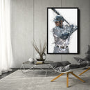 Ken Griffey Jr. Canvas Art – Seattle Mariners Wall Decor