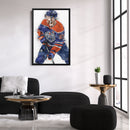 Connor McDavid Canvas Art – Edmonton Oilers Wall Decor