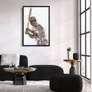 Hank Aaron Canvas Art – Atlanta Braves Wall Decor