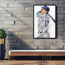 Shohei Ohtani Canvas Art – Los Angeles Dodgers Wall Decor