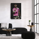 Carlos Alcaraz Canvas Print – Iconic Tennis Wall Art for Man Cave or Home