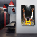 LeBron James Canvas – Lakers Champion Wall Art Decor