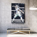 Dak Prescott Canvas Art – Cowboys Celebration Wall Decor