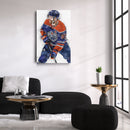 Connor McDavid Canvas Art – Edmonton Oilers Wall Decor