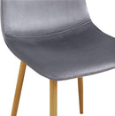 Grey Velvet Dining Chairs Set Of 4 For Dining Room