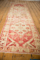 2.5x11 Vintage Distressed Oushak Rug Runner