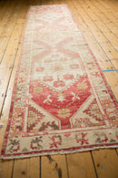 2.5x11 Vintage Distressed Oushak Rug Runner