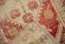 2.5x11 Vintage Distressed Oushak Rug Runner