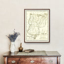 Vintage Map of Georgia 1797