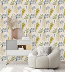 Herbal White Wallpaper