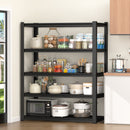 59 Inches Metal Garage Storage Rack, Heavy-Duty Steel Moisture-Proof And Waterproof 5-Layer Adjustable Storage Shelving Unit.Designed For Warehouse Storage (food Pantries, Industrial Use)