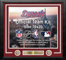 Philadelphia 76ers Custom NBA Basketball 16x20 Picture Frame Kit (Multiple Colors)