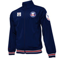 Philadelphia 76ers Mitchell & Ness Blue Champ City Track Jacket