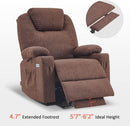 Large Power Lift Recliner Chair With Massage And USB Ports