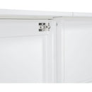 Full Size Murphy Bed with Drawers, Cabinets and USB Ports,White