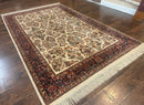 Karastan Rug 5.9 x 9, Ivory Sarouk
