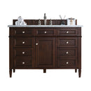 James Martin Brittany 48" Single Bathroom Vanity, Burnished Mahogany